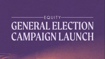 Text: General election campaign launch