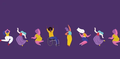 Illustration of group of women 