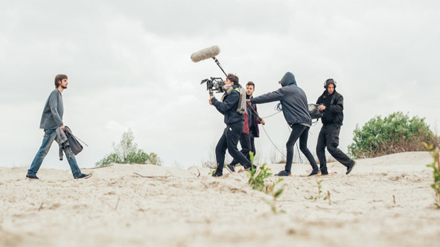 Filming scene