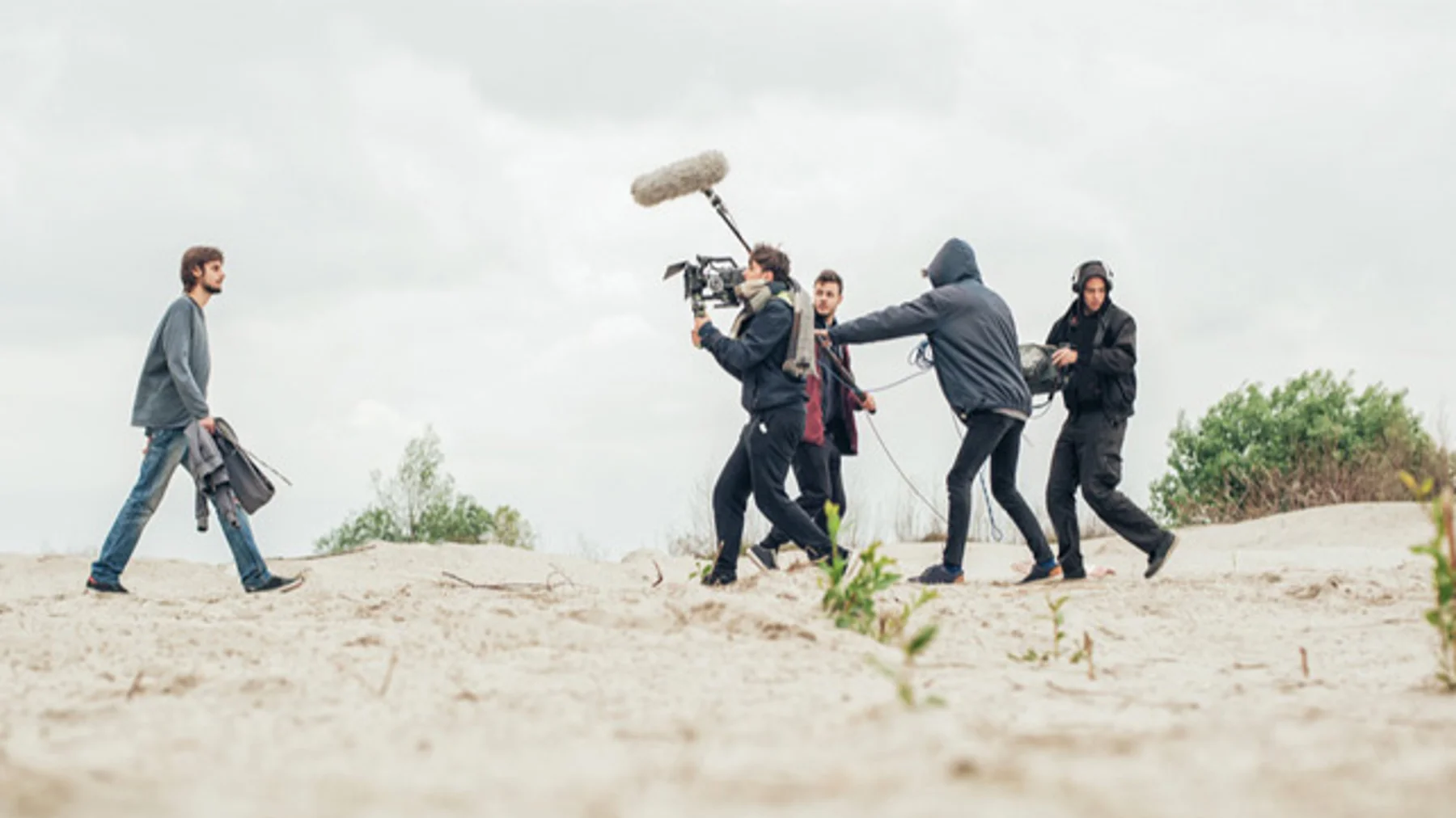 Filming scene
